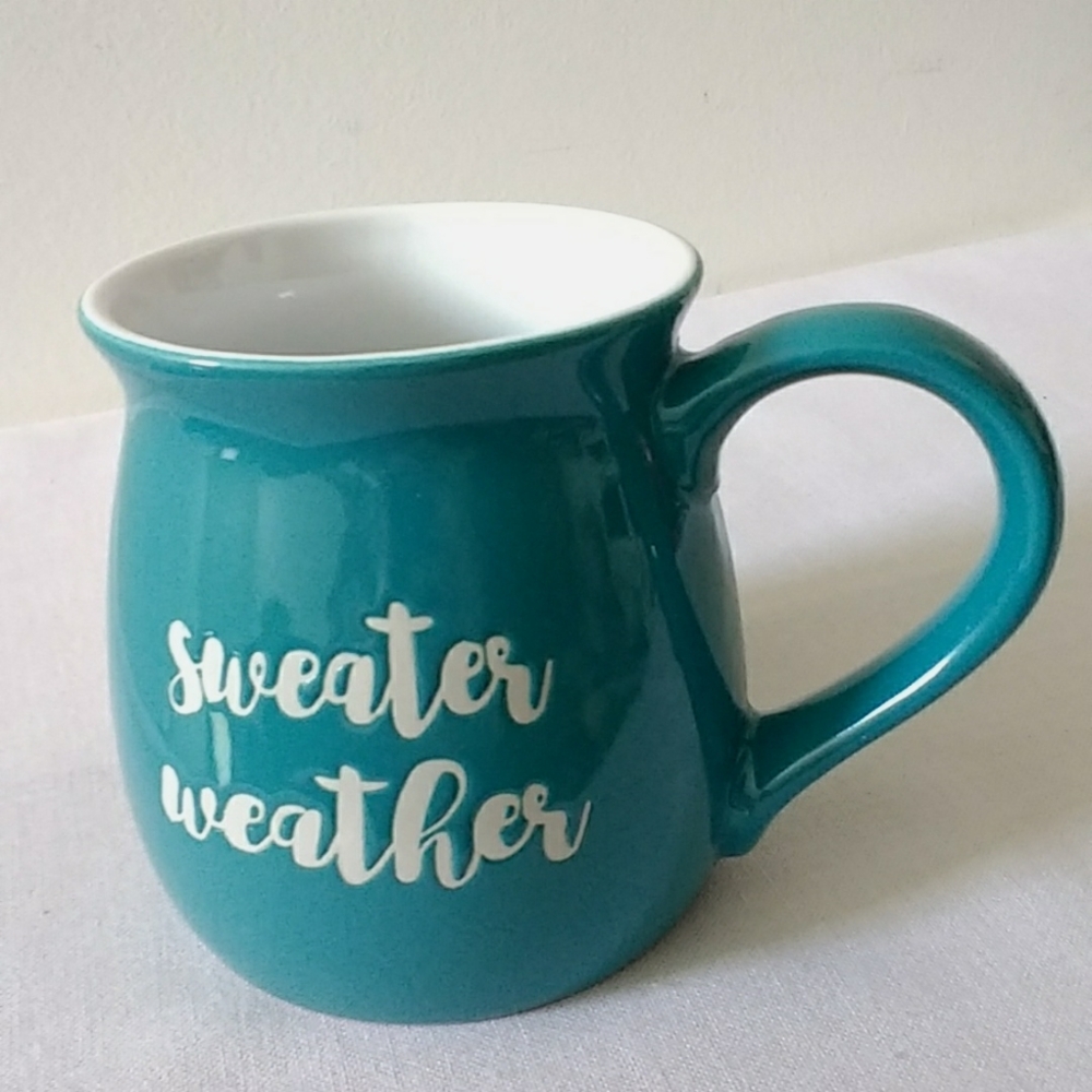 Teal Sweater Weather Mug